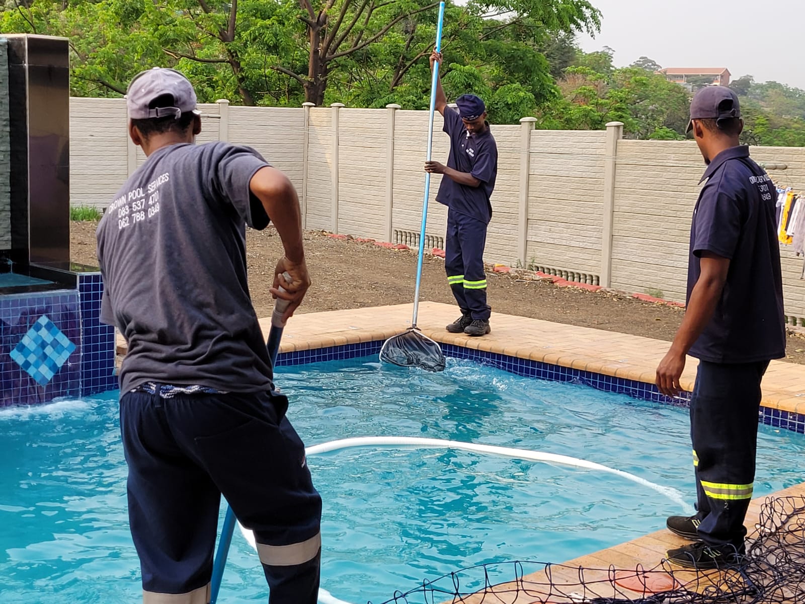 Pool Maintenance Team