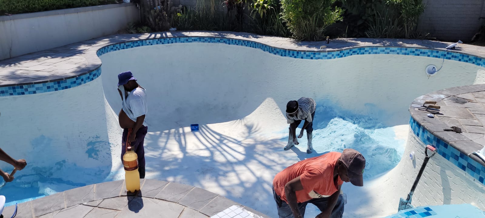 Pool Construction Work
